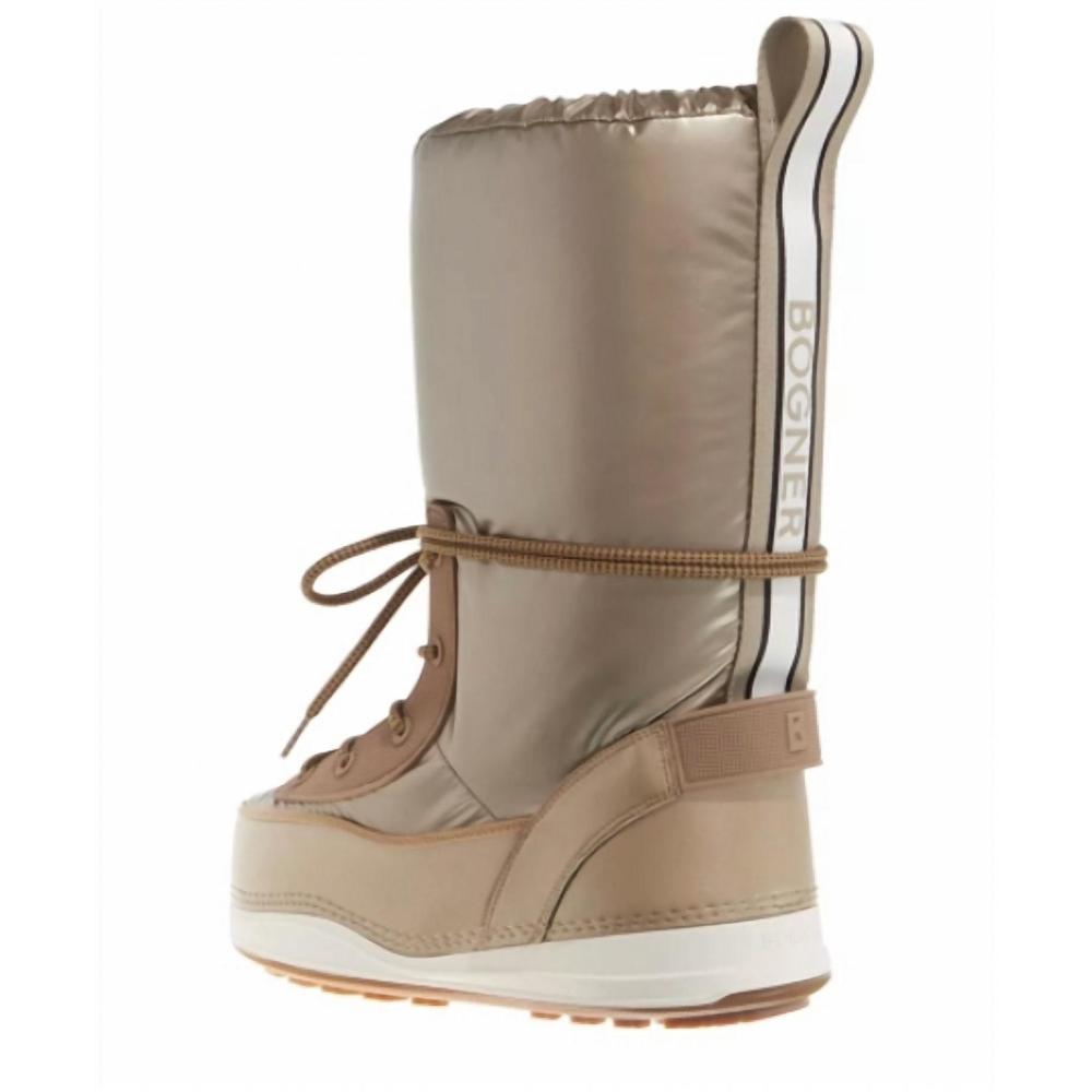 NEW BOGNER women les arches 4 boot in champagne - Picture 2 of 4